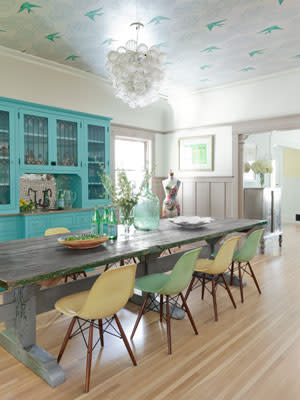 A Colorful Dining Room