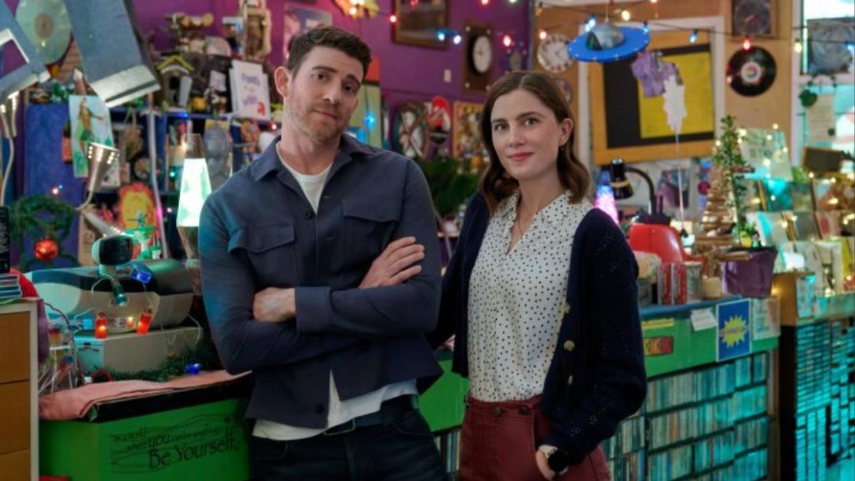  Vic Michaelis and Bryan Greenberg in Hallmark's Round and Round. 