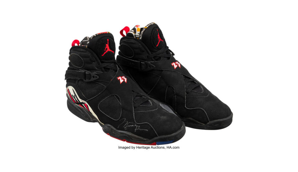 Air Jordan 8 Playoffs Auction $126,000 2021