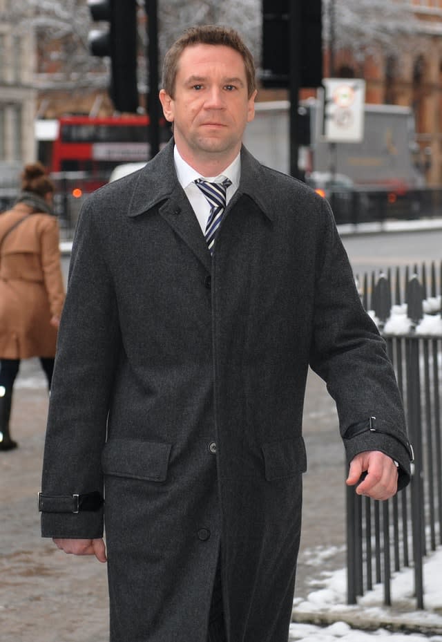 Vladimir Antonov arriving at Westminster Magistrates Court