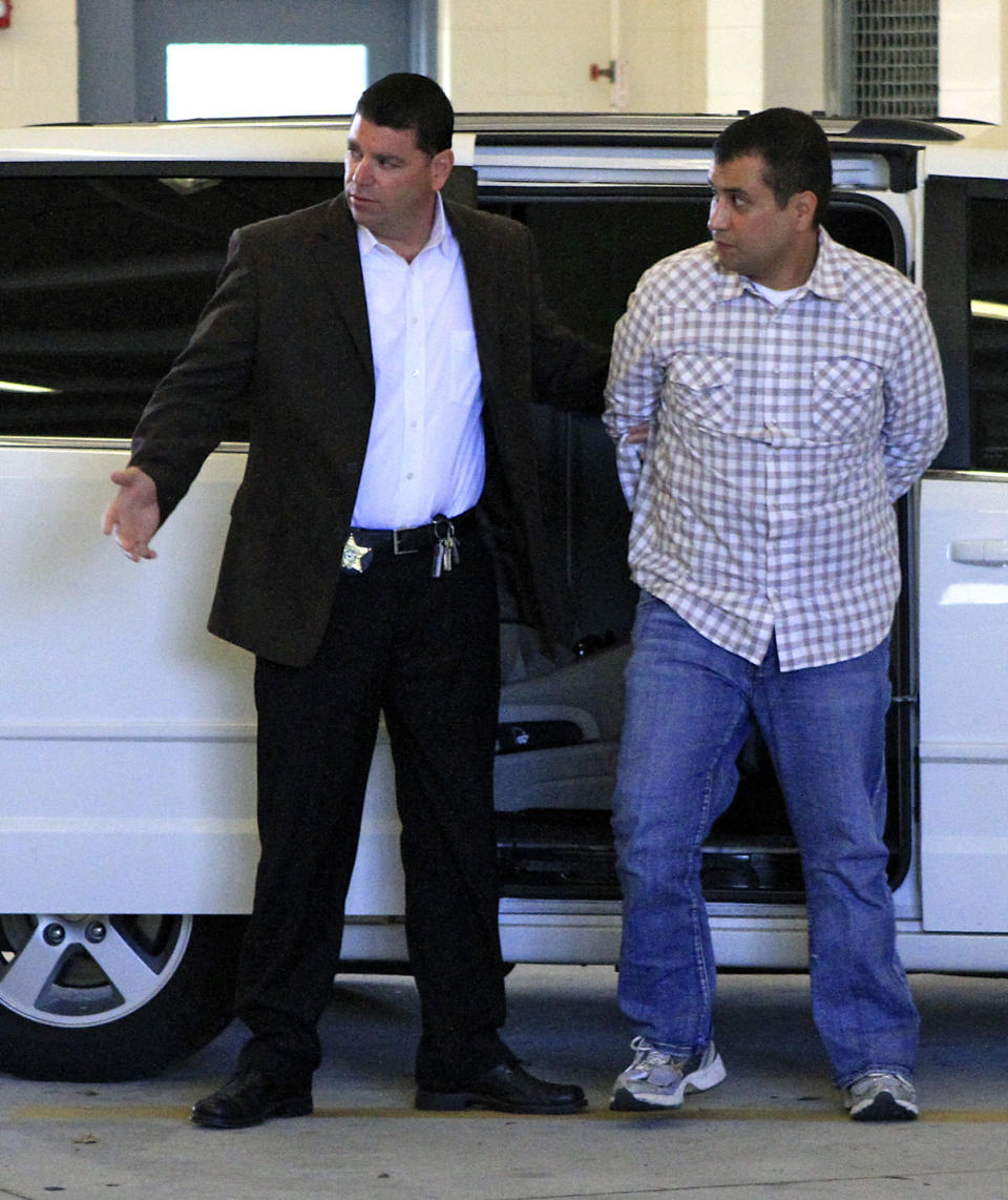 <strong>June 3, 2012</strong> -- Zimmerman is returned to jail.