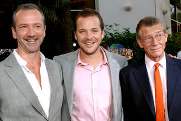 Director Iain Softley , Peter Sarsgaard and John Hurt at the Universal City premiere of Universal Pictures' The Skeleton Key