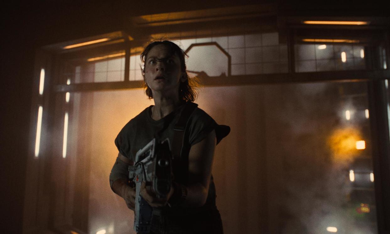 <span>Looks encouragingly familiar … Cailee Spaeny in Alien: Romulus.</span><span>Photograph: 20th Century Studios</span>