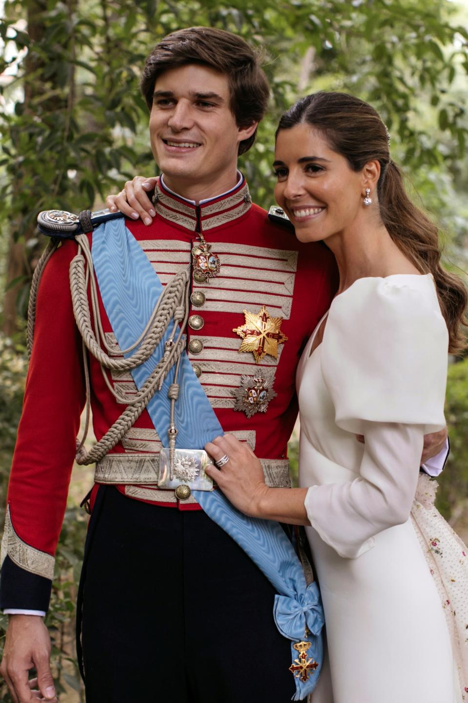 Spanish royals tie the knot in 'fairytale' wedding