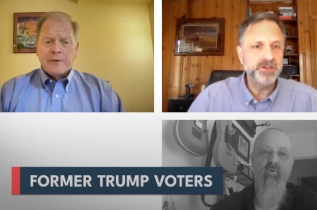 A new ad from the Republican Voters Against Trump organization features his old supporters talking why they won’t for him in 2024 (Republican Voters Against Trump)