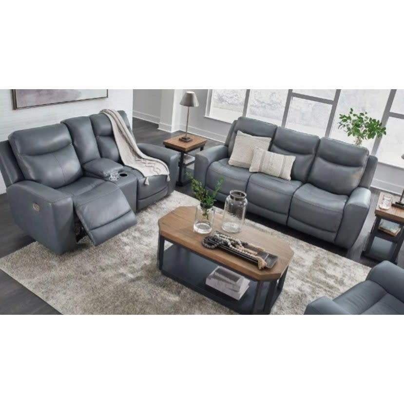 Make sure your living room matches with this leather furniture set.