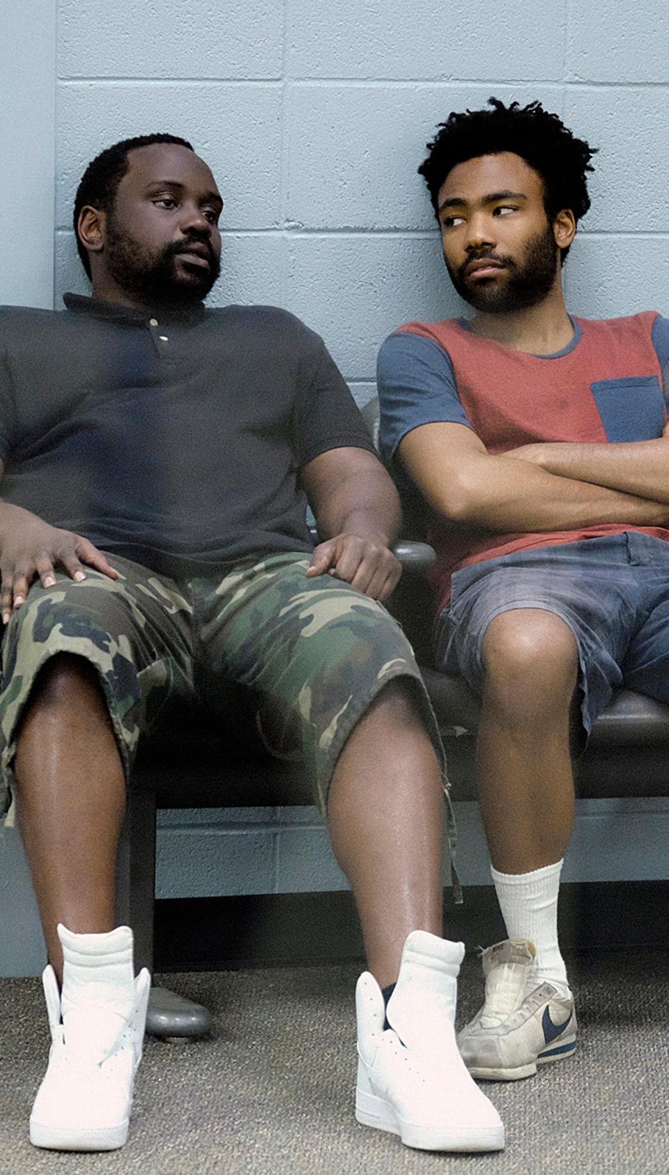 Henry alongside Donald Glover in ‘Atlanta’ (Guy D’Alema/FX)