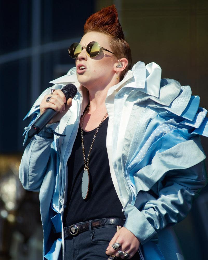 Jackson at Glastonbury Festival in 2010