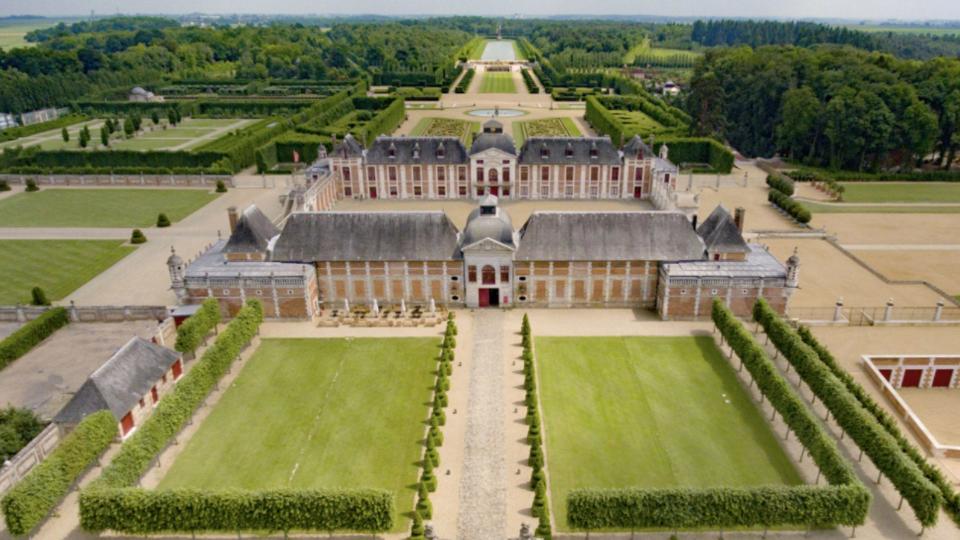 Vista aérea del Chateau du Champ de Bataille, la casa más cara del mundo. Foto: chateauduchampdebataille.com