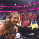 <p>She is a self-proclaimed Cleveland Cavaliers fan. </p>