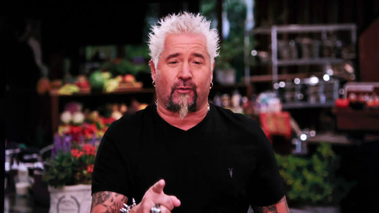 Guy Fieri talking