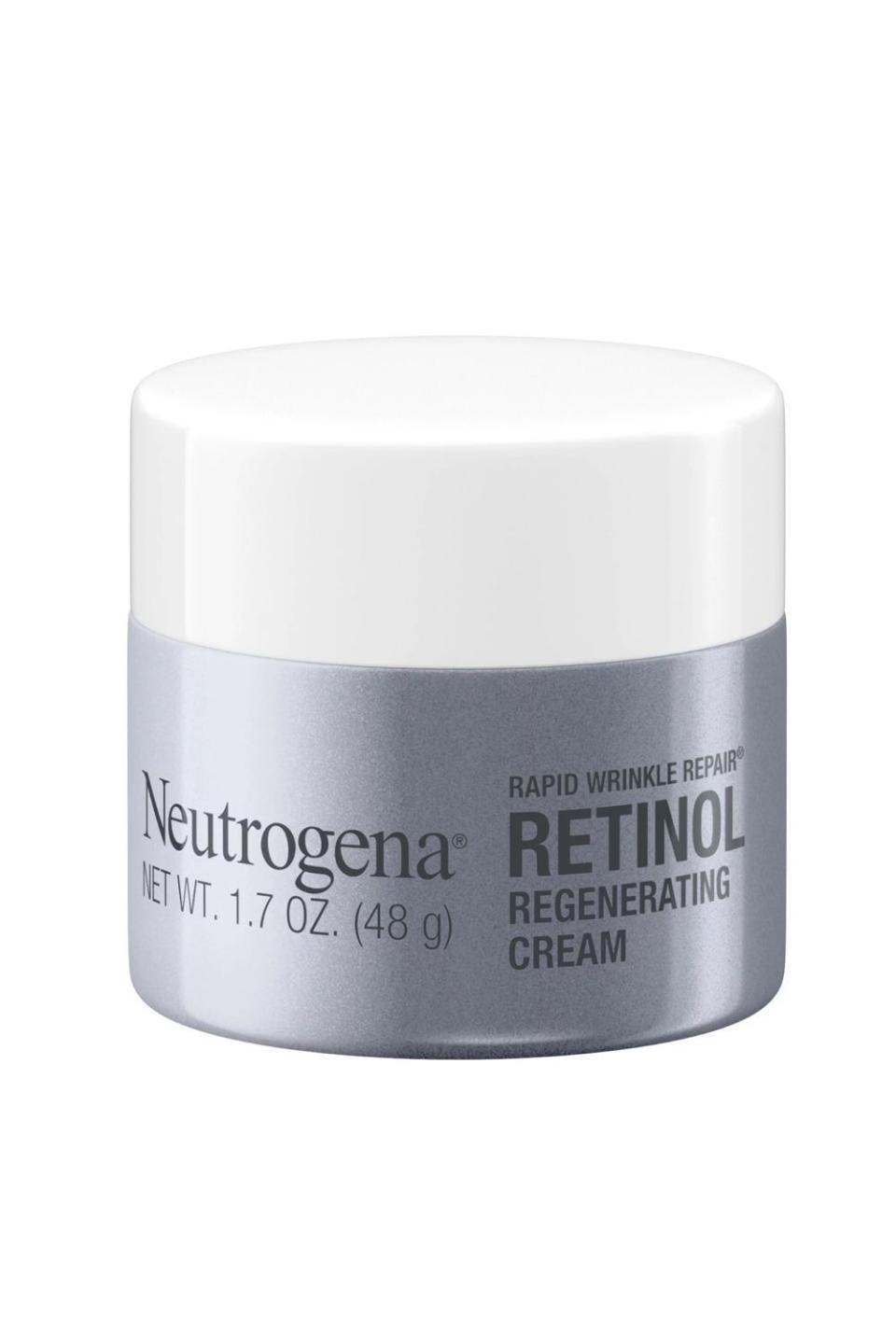 8) Neutrogena Rapid Wrinkle Repair Retinol Cream