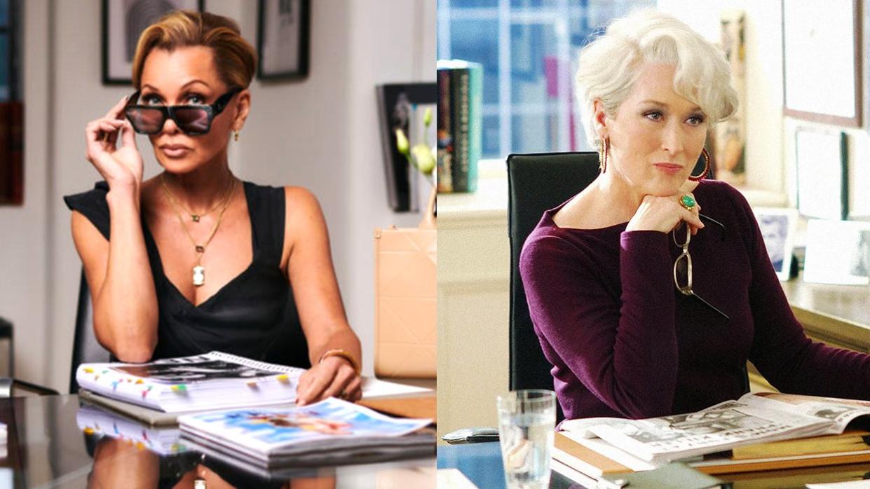 Vanessa Williams Devil Wears Prada Miranda Priestly Meryl Streep