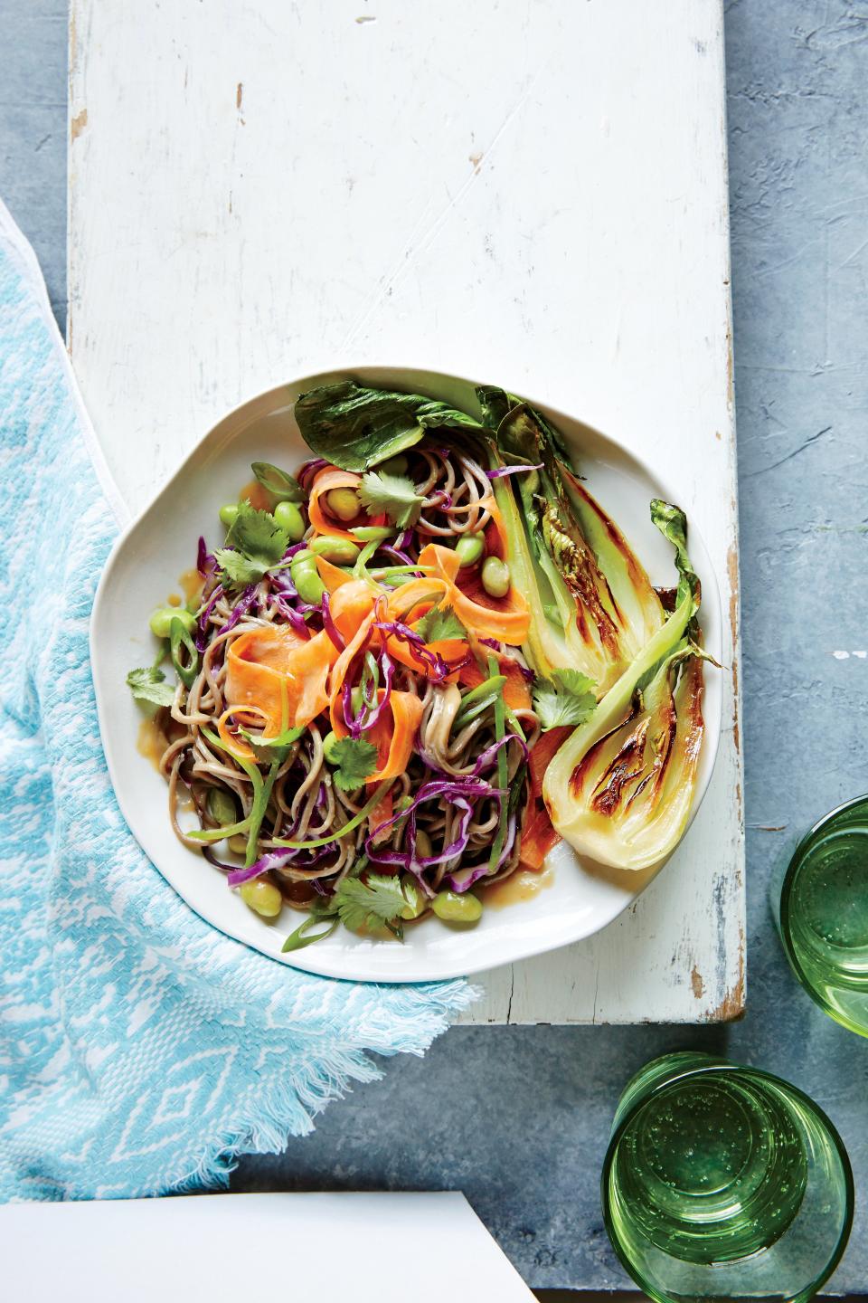 Soba-Edamame Noodle Bowl