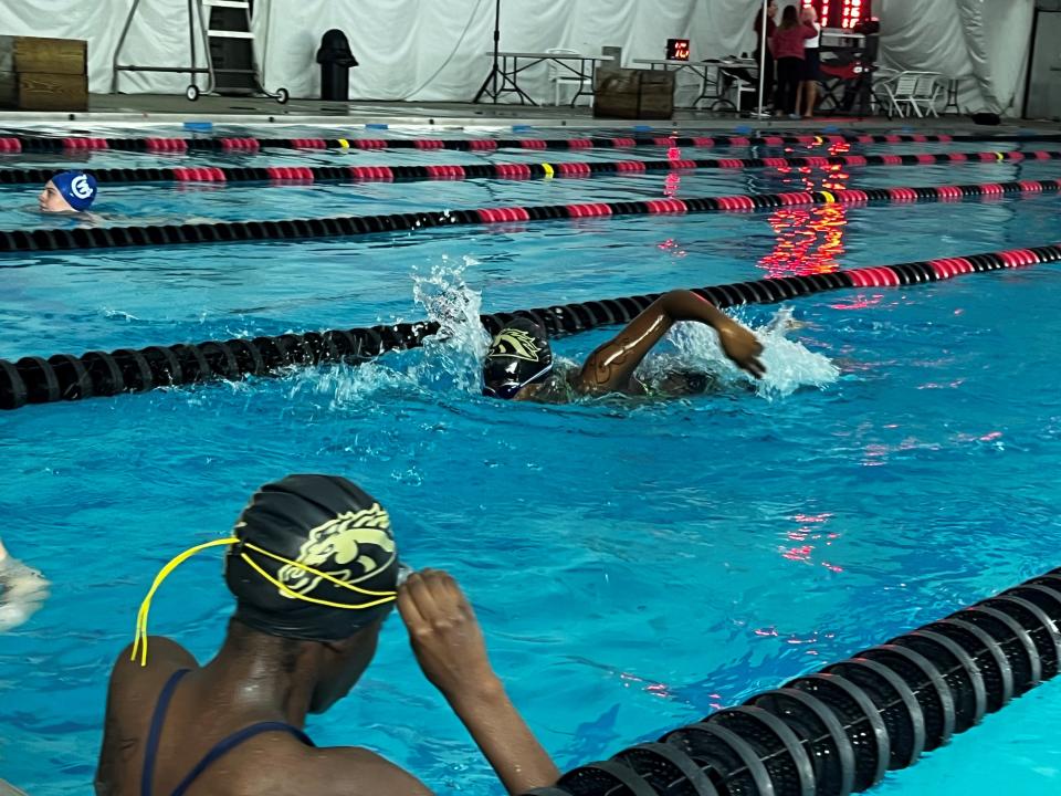 Western Hills swimming competed in one junior varsity swim meet this season.