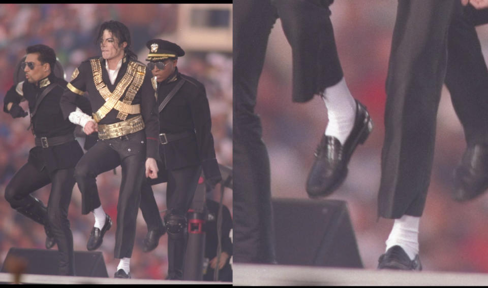 Michael Jackson's Super Bowl Shoes, 1993, , super bowl shoes, 