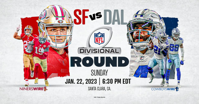 NFL playoff divisional round Sunday schedule