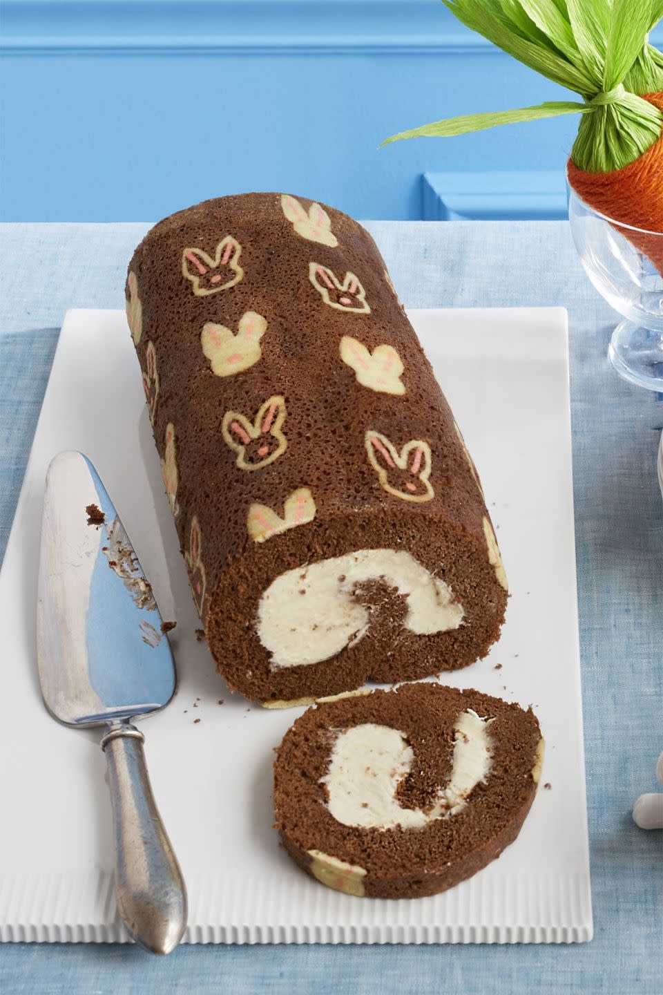 Bunny Mocha Swiss Roll