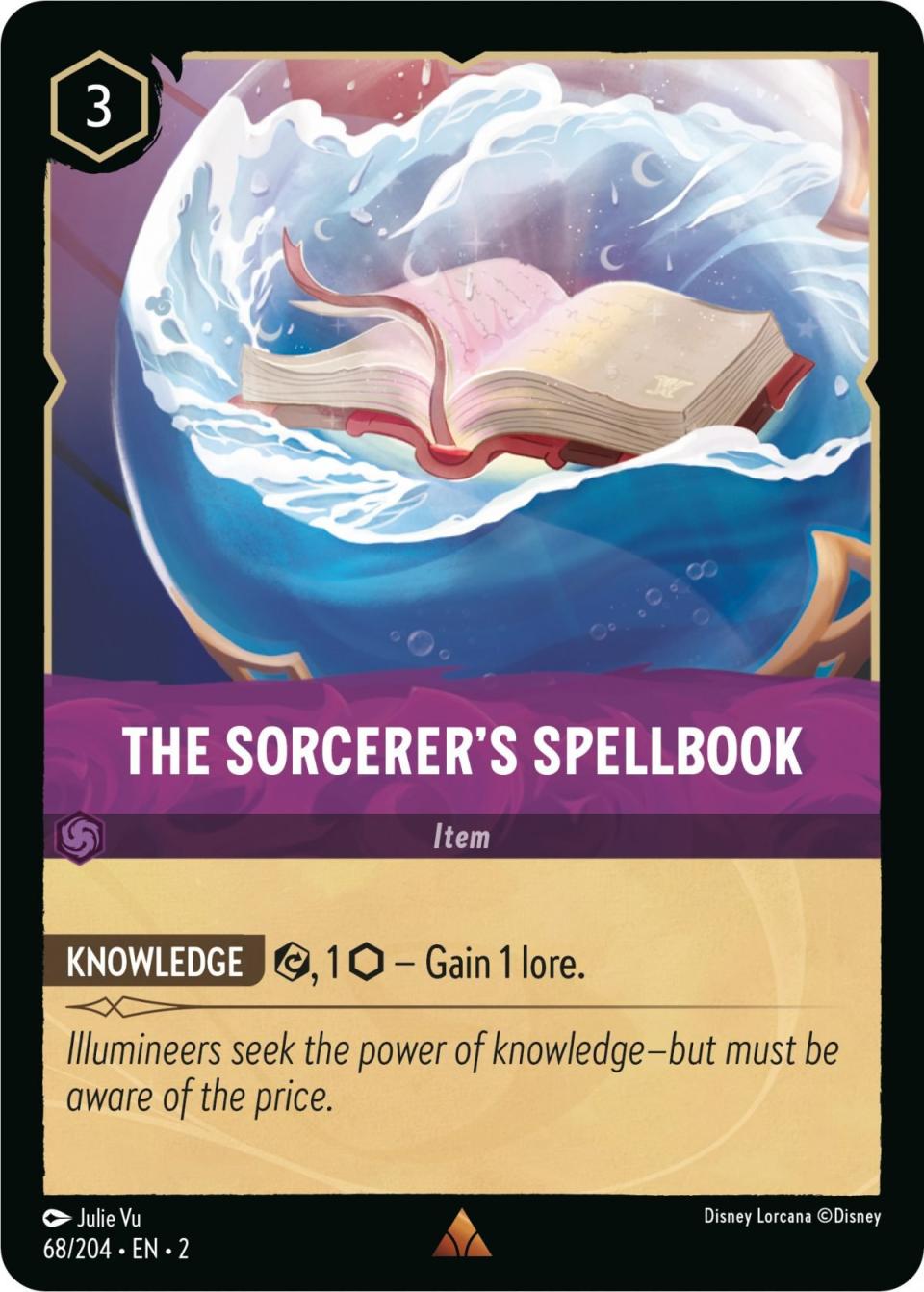 The Sorcerer's Spellbook card