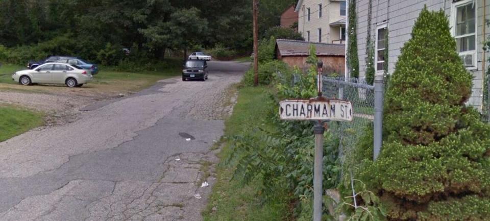 A woman’s body was found in the basement of a home on Chapman Street in Willimantic, Connecticut (Google Streets)