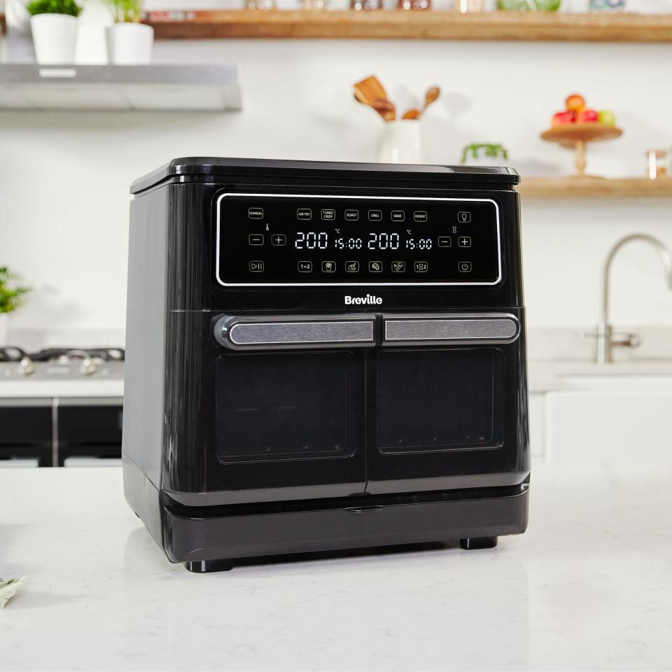 Breville Halo Flexi Air Fryer on countertop