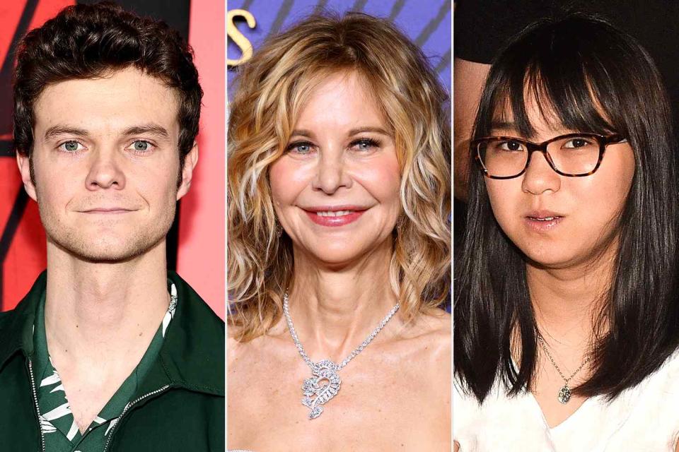 <p>Jamie McCarthy/WireImage; Kristy Sparow/WireImage; Stephane Cardinale/Corbis via Getty</p> From left: Jack Quaid, Meg Ryan and Daisy True