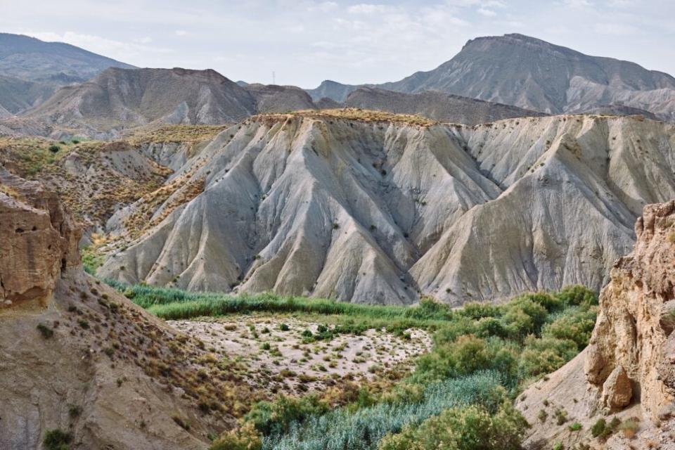 the Tabernas Desert in Spain