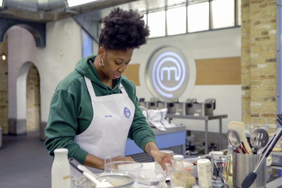 jamelia on celebrity masterchef