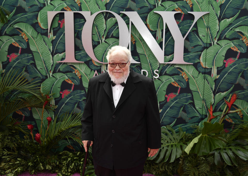 Stephen McKinley Henderson arrives at the 76th annual Tony Awards on Sunday, June 11, 2023, at the United Palace theater in New York. (Photo by Evan Agostini/Invision/AP)