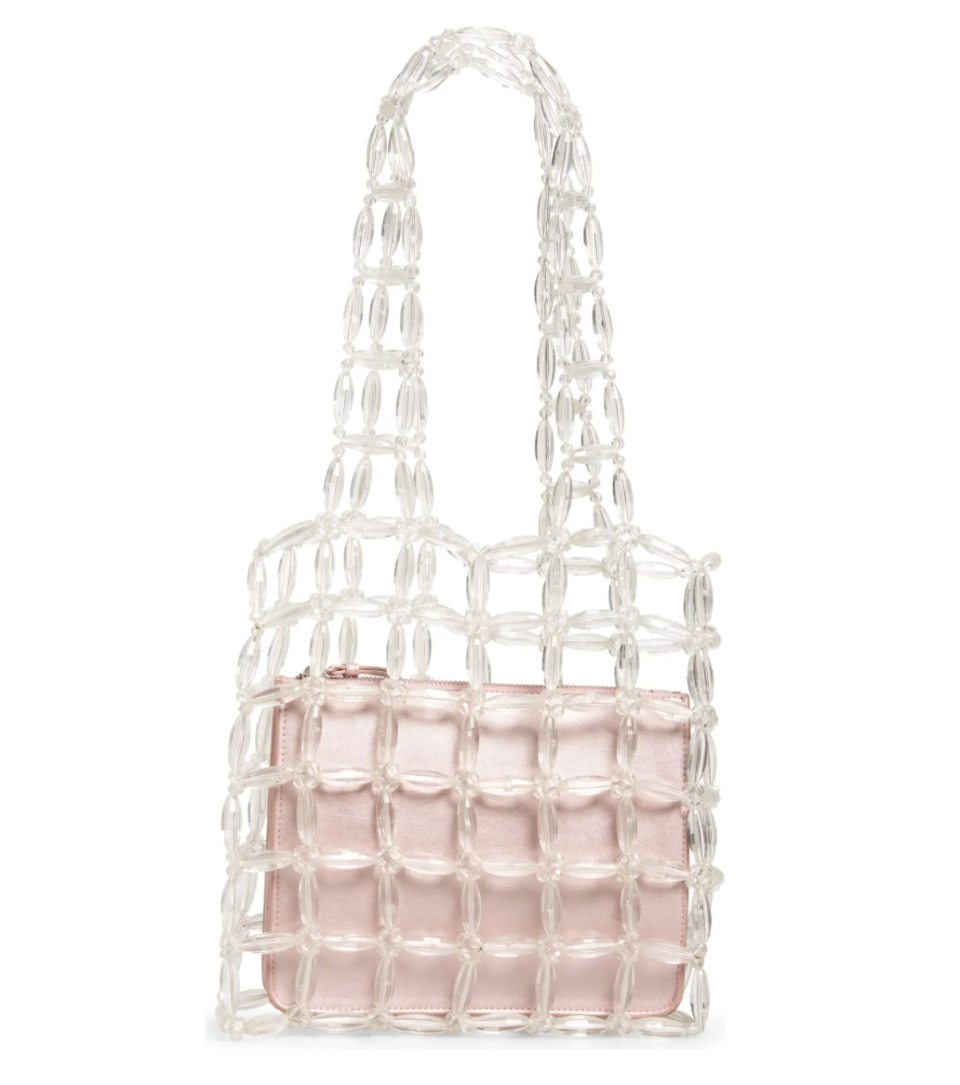 Halogen x Atlantic-Pacific Clear Beaded Tote. Image via Nordstrom.