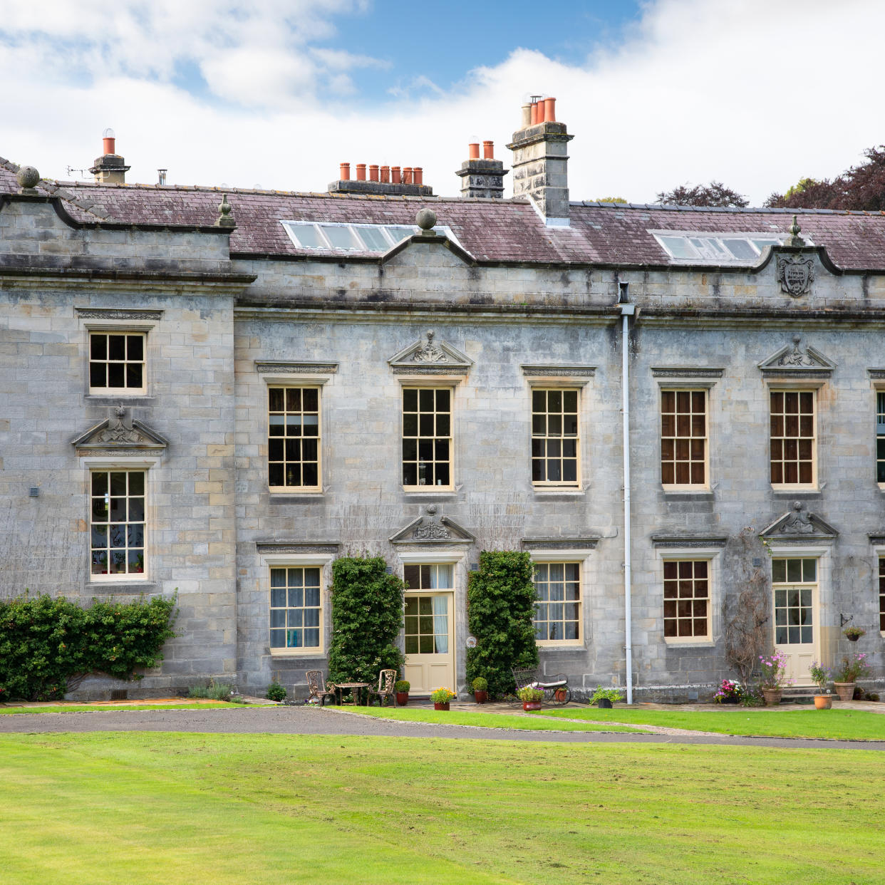 Callaly Castle in Northumberland is up for sale. (Knight Frank)