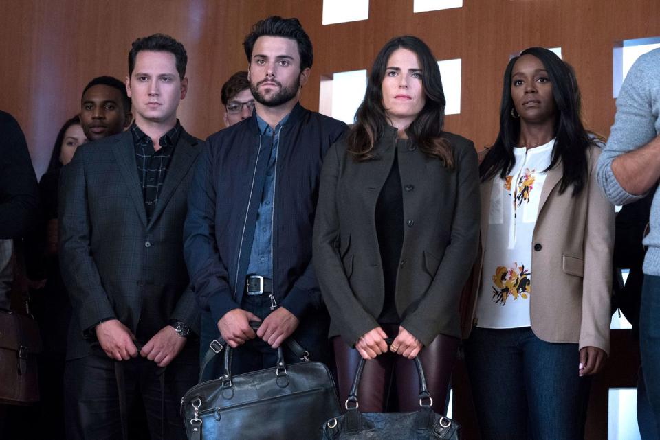 asher, connor, laurel, michaela, how to get away with murder, season 5