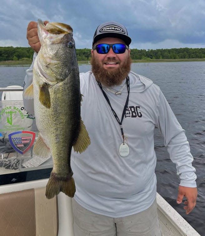 Preston "Bubba" Branch took big bass with this 8.64 pounder during the 4th Annual "Casting Lures For Cures" tournament May 7 on the Kissimmee Chain.