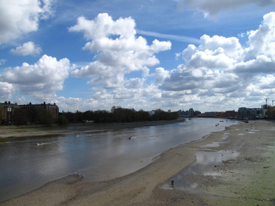 First day after a long time in Putney, London. At least until 4PM when it was pouring again! (Picture: Andrea)