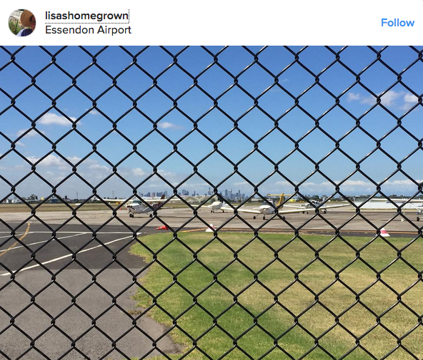 Instagram user Lisahomegrown said she worked at Essendon Airport - she shared a contemplative post after the plane tragedy. Photo: Instagram.