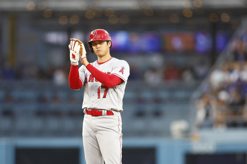 若想交易大谷翔平，要出的包裹肯定也不能差到哪去。(Photo by Ronald Martinez/Getty Images)