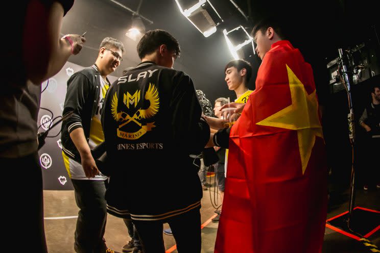 GIGABYTE Marines are the first team to represent Vietnam at a Riot event since the split of LMS from the GPL (lolesports)