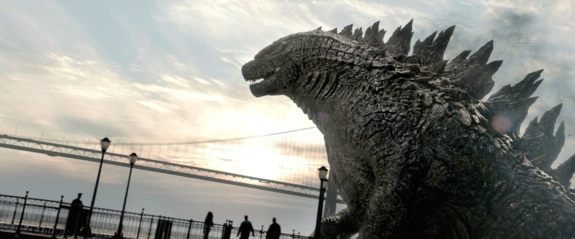 A scene from 2014's 'Godzilla.'