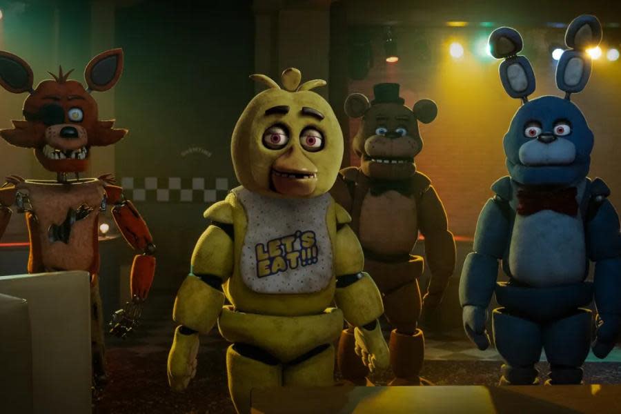 Five Nights at Freddys se mantiene en el primer lugar en cartelera a pesar de una caída importante en taquilla