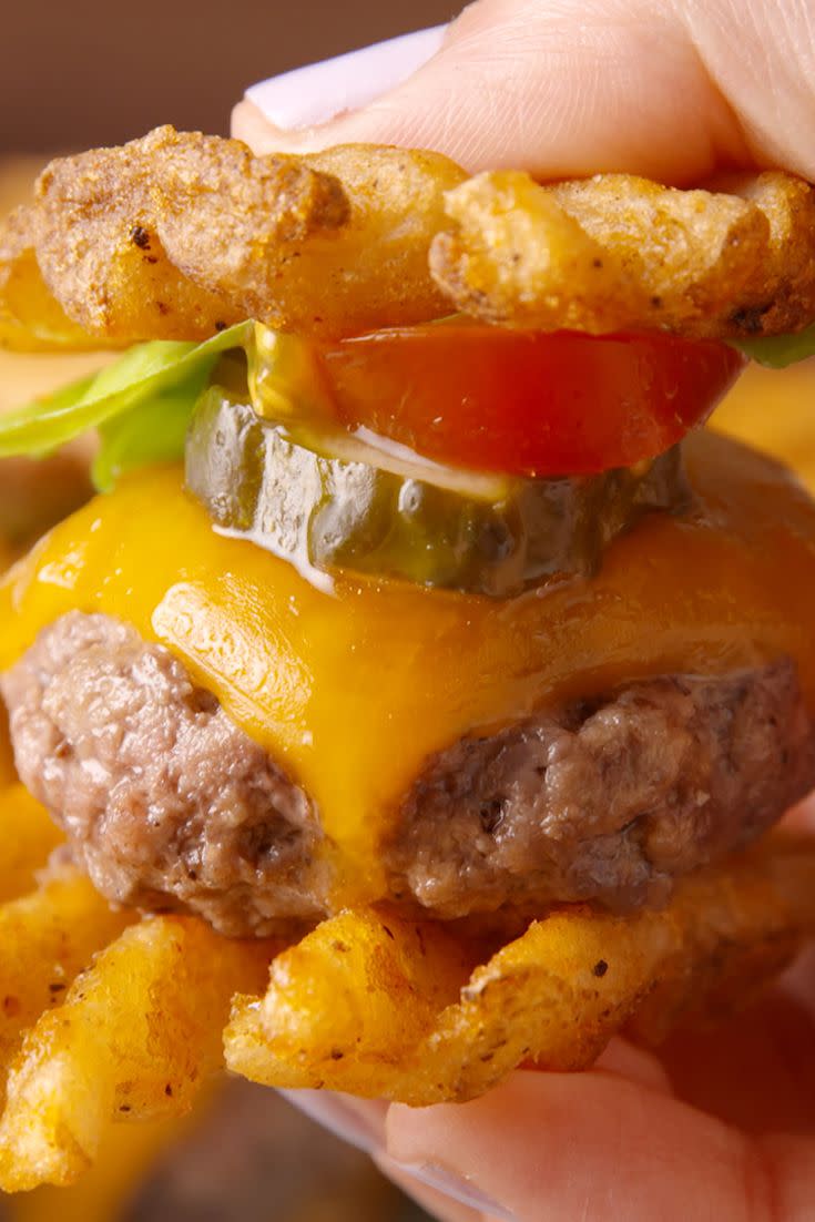 Waffle Fry Sliders