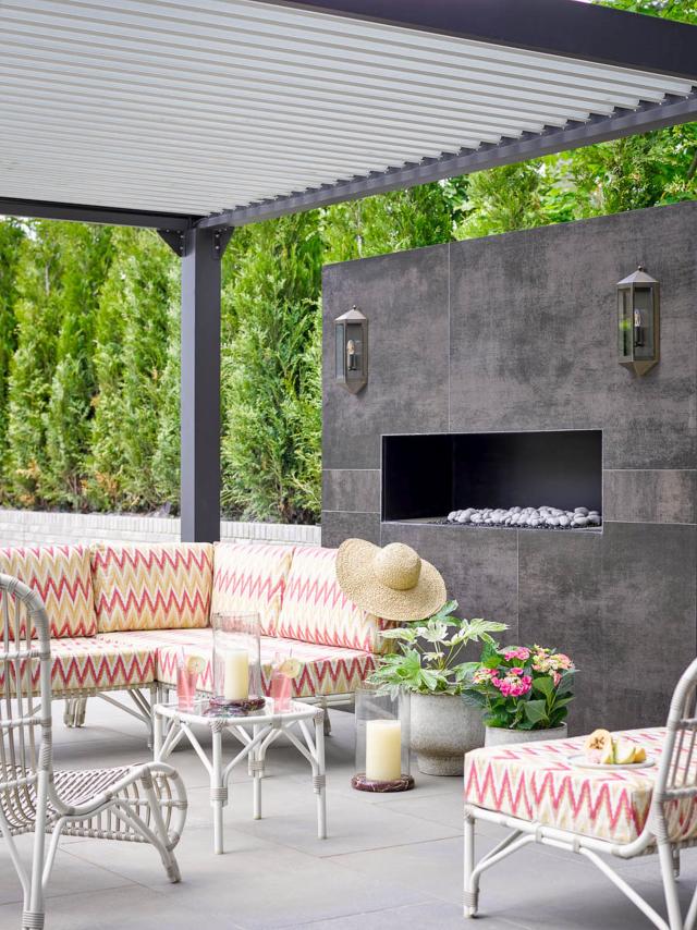 27 outdoor living room ideas
