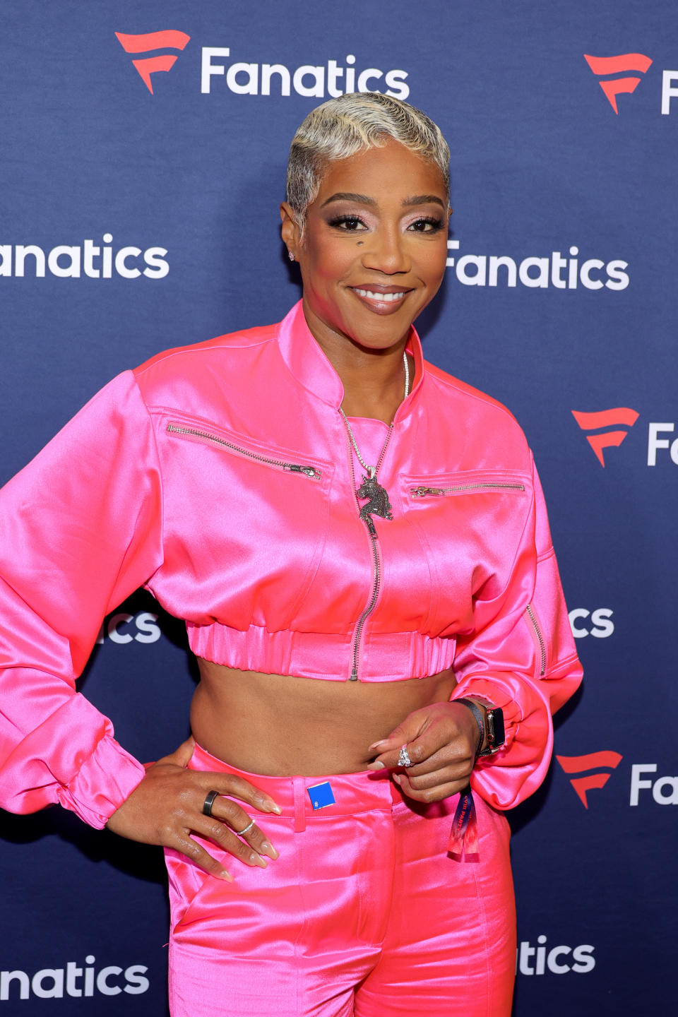 Tiffany Haddish Wearing Pink