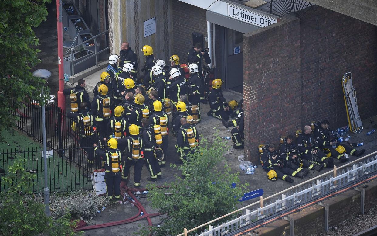 Many firefighters have been deeply affected by the events at Grenfell Tower - Getty Images Europe