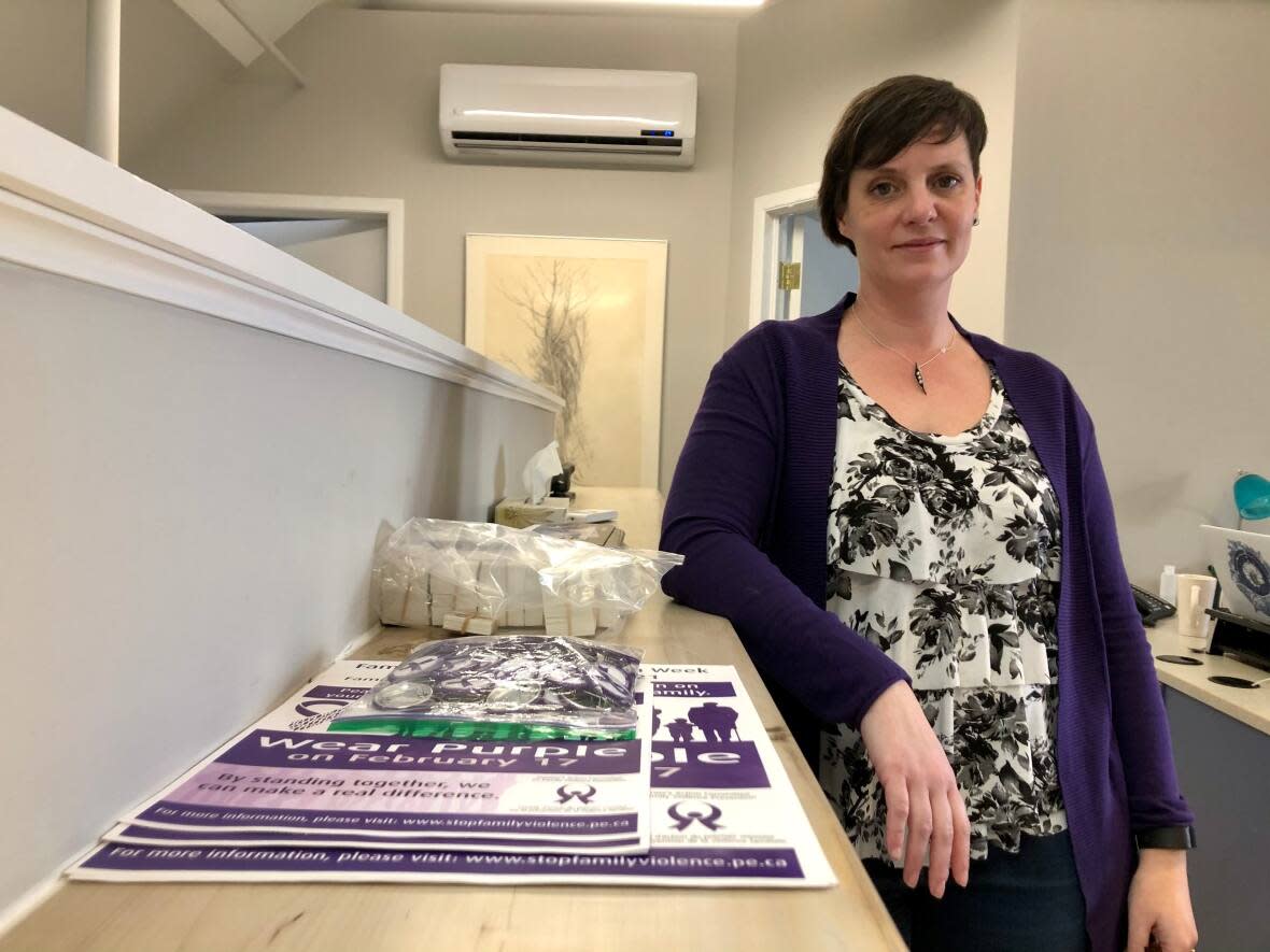 Incarceration doesn't always mean rehabilitation in cases of domestic violence, says Danya O'Malley, executive director of P.E.I. Family Violence Prevention Services.  (Steve Bruce/CBC - image credit)