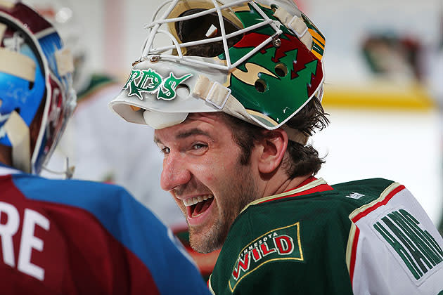 Wild Goalie Josh Harding, Who Has M.S., Returns for Playoffs - The New York  Times