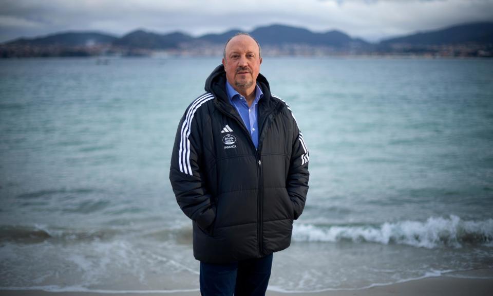 <span>Rafa Benítez, photographed in Vigo, is happy to carry on in football. ‘Claudio Ranieri is 72 and still coaching which means I have plenty of time.’</span><span>Photograph: Miguel Riopa/The Guardian</span>