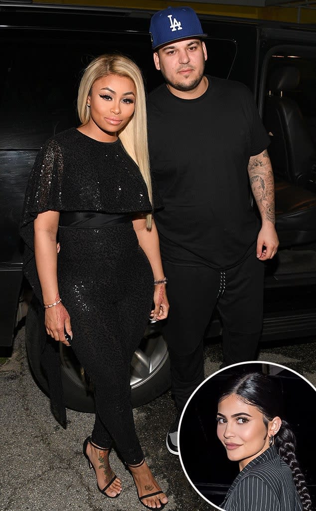 Blac Chyna, Rob Kardashian, Kylie Jenner