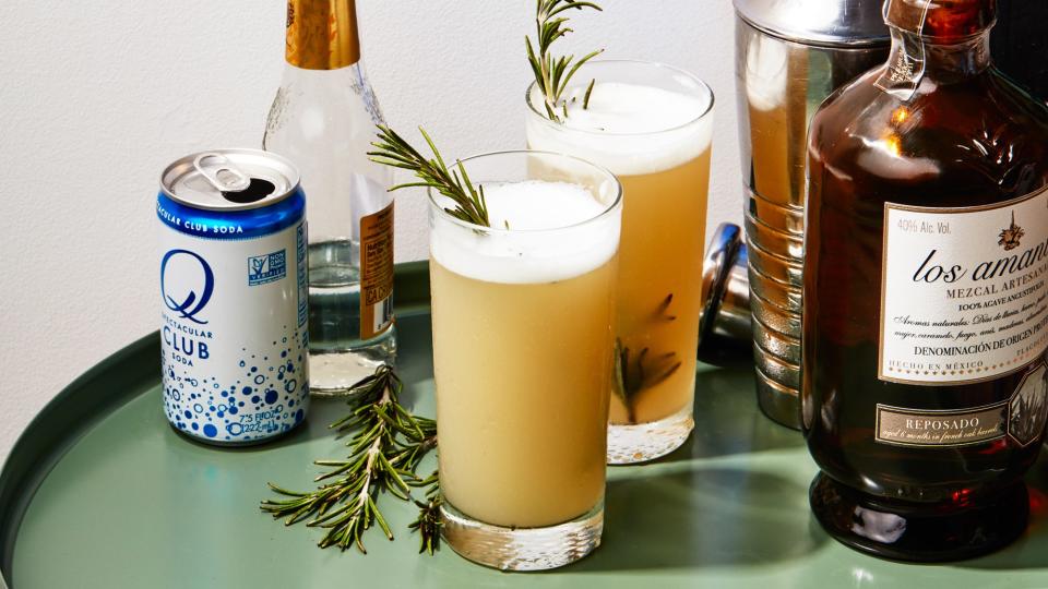 Rosemary Mezcal Fizz