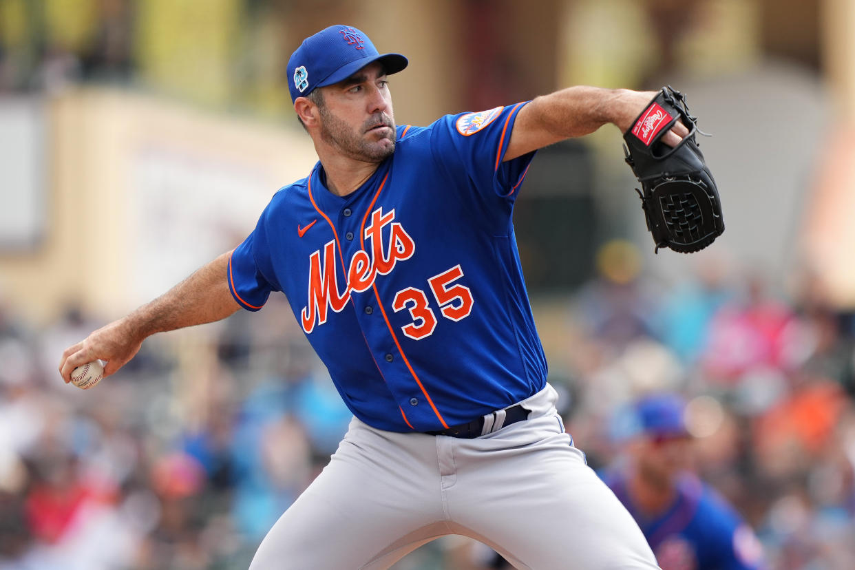 Justin Verlander #35 of the New York Mets has fantasy value