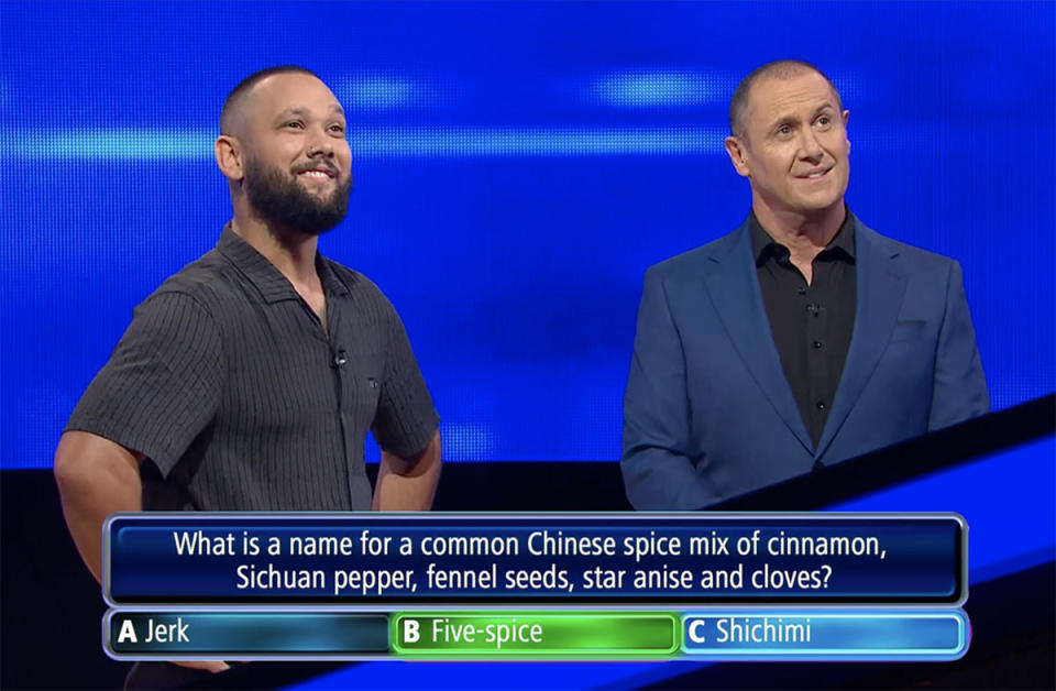 Jesse Shilling and Larry Emdur on The Chase